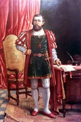 Porträt von Martim Afonso de Souza